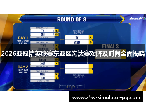 2026亚冠精英联赛东亚区淘汰赛对阵及时间全面揭晓